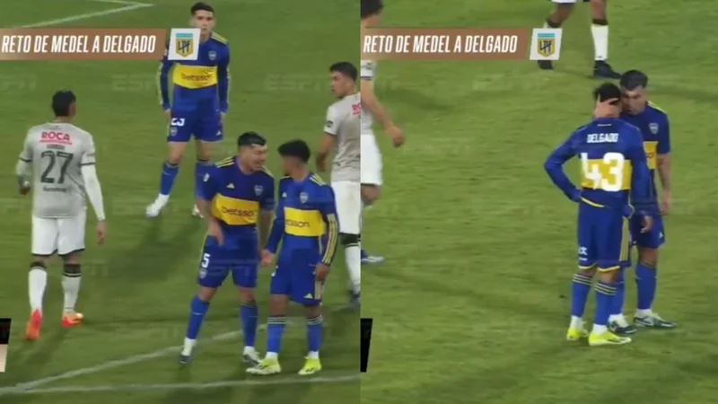 Boca Juniors, Gary Medel, Diego Martínez