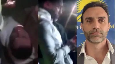 Viralizan un video de un senador de La Libertad Avanza golpeando a dos policías Viralizan un video de un senador de La Libertad Avanza golpeando a dos policías