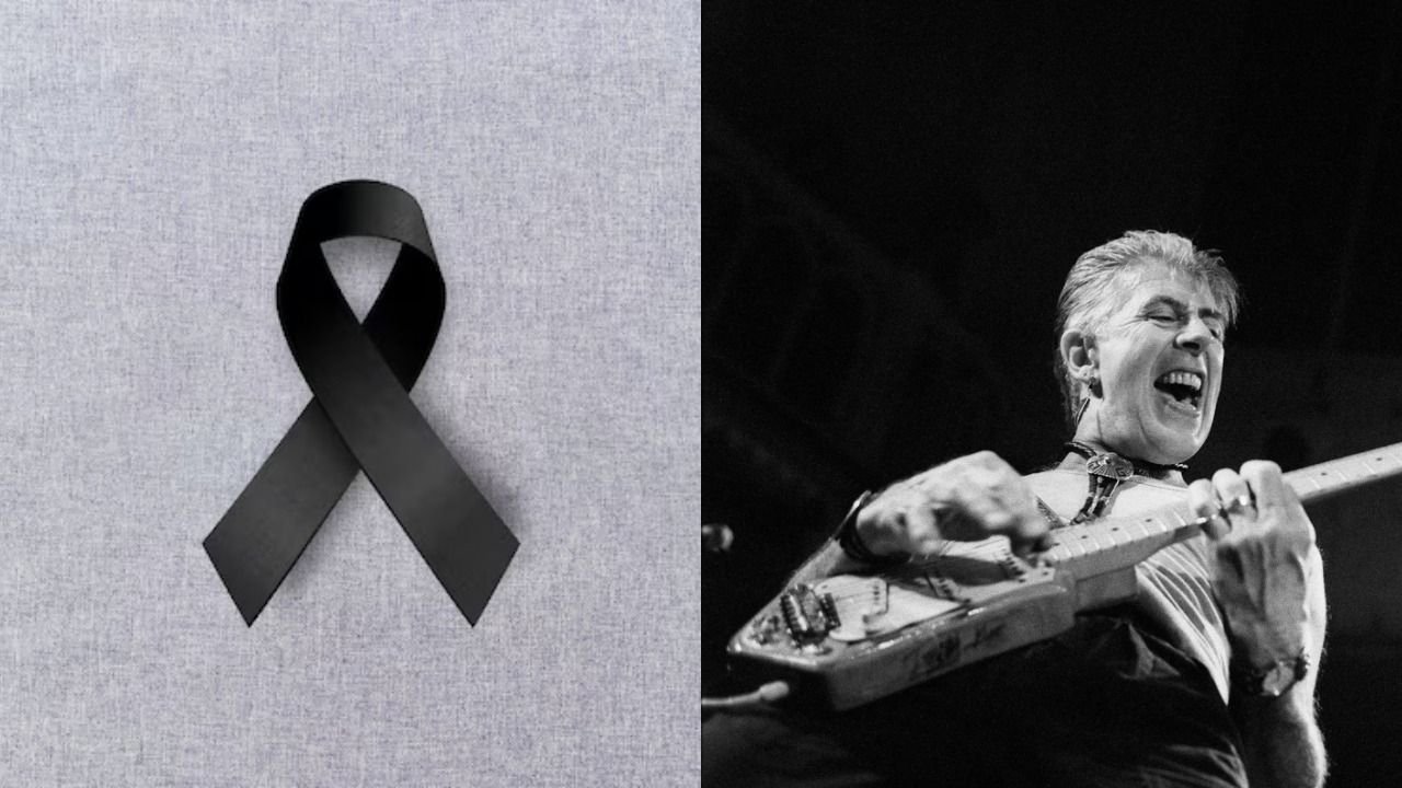 Símbolo de luto y John Mayall