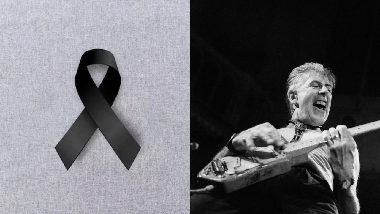Símbolo de luto y John Mayall