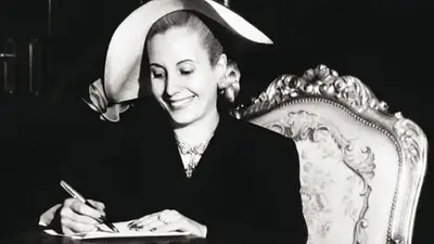 Fotografía de Eva Duarte de Perón Fotografía de Eva Duarte de Perón