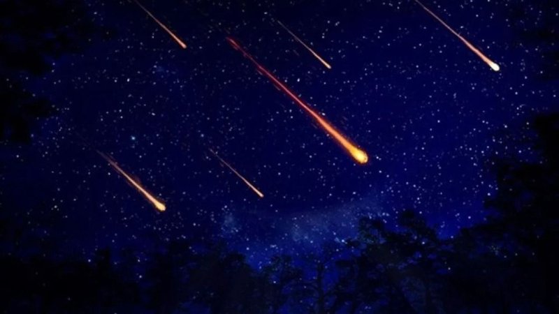 Lluvia de meteoritos