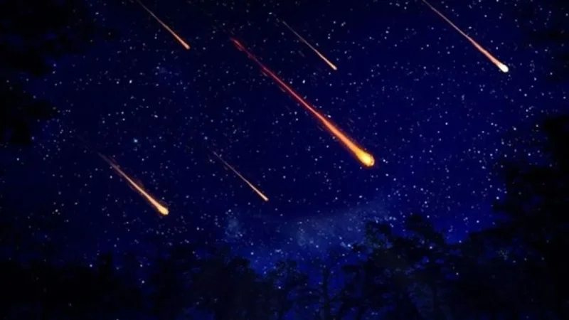 Lluvia de meteoritos
