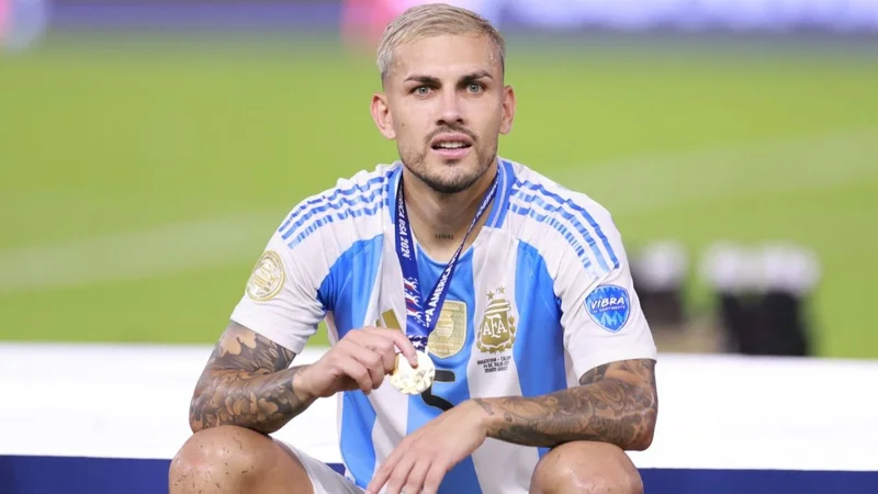 Selección Argentina, Matías Soulé, Leandro Paredes. 