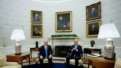 Biden se reúne con Netanyahu para tratar el alto el fuego en Gaza Biden se reúne con Netanyahu para tratar el alto el fuego en Gaza