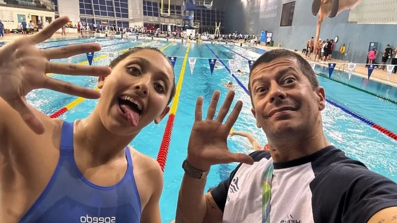 Tiene 16 años, hizo historia en la natación argentina y lanzó una tierna reflexión: "Disney"