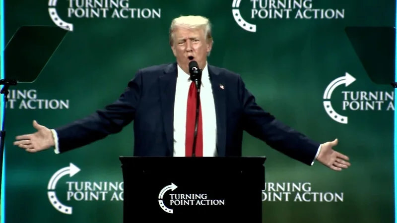 Trump promete a los cristianos que si gana no tendrán que votar en cuatro años