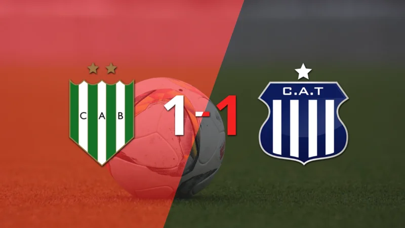 Banfield y Talleres igualaron 1 a 1