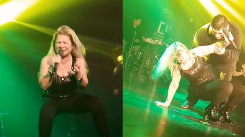 Qué pasó con Dalila en medio de su recital en el Teatro Colonial de Avellaneda. El video de Dalila en medio de su show que generó preocupación.