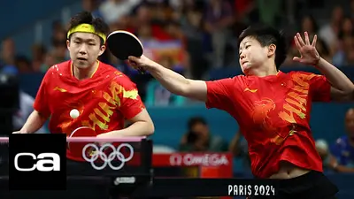 China gana la medalla de oro en tenis de mesa en la categoría dobles mixto China gana la medalla de oro en tenis de mesa en la categoría dobles mixto
