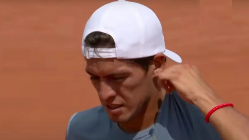 Tristeza en el tenis por lo que pasó con Sebastián Báez en los Juegos Olímpicos