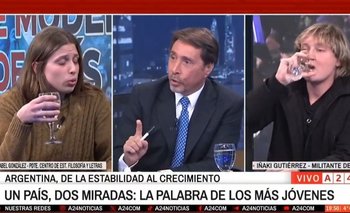 Feinmann se peleó con una invitada que criticó a Milei y la echó del estudio | Video