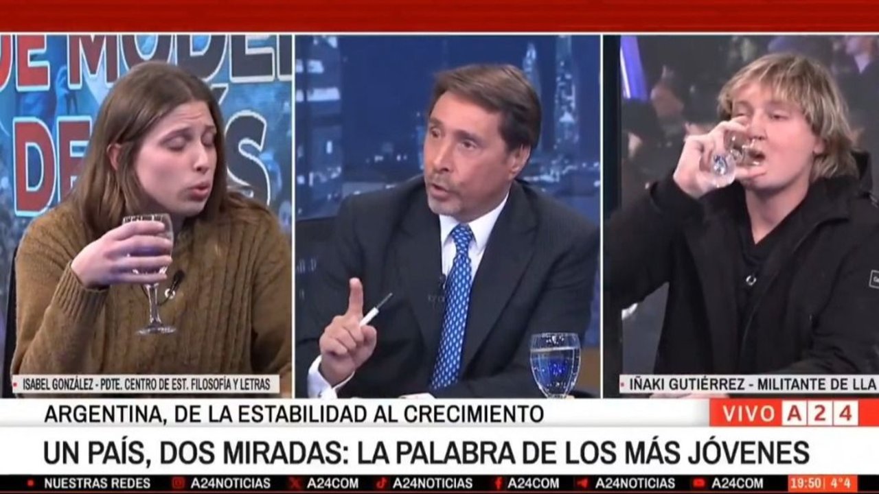 Video: Eduardo Feinmann calló a una invitada que criticó a Javier Milei y la echó del estudio