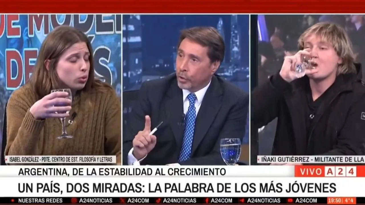 Video: Eduardo Feinmann calló a una invitada que criticó a Javier Milei y la echó del estudio