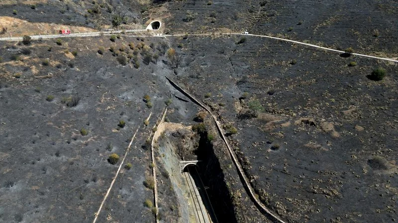 Dos personas mueren en un incendio en Cataluña mientras una ola de calor golpea Europa