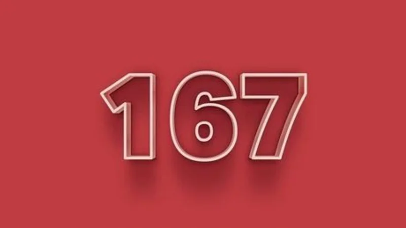 Numerología 167