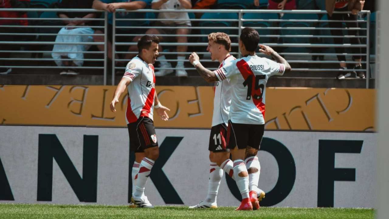 Los 10 jugadores más caros del plantel de River según Transfermarkt