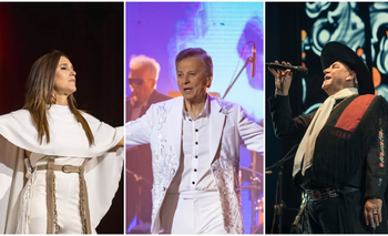 Furor por Soledad, el Chaqueño y Palito Ortega en un acto patrio | Música