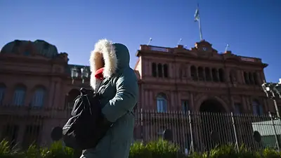 Frío en Buenos Aires. Frío en Buenos Aires.