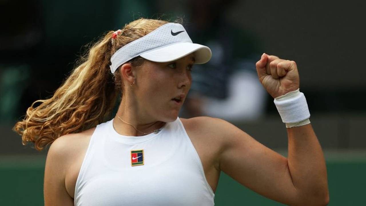 Andreeva y Rybakina pasan a tercera ronda en Wimbledon