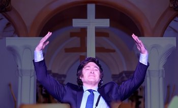 En medio de la crisis energética, Milei inaugura una iglesia evangélica | Javier milei presidente