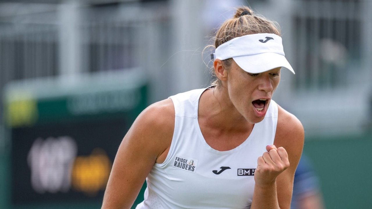 Histórico triunfo de Solana Sierra en Wimbledon: festeja el tenis argentino
