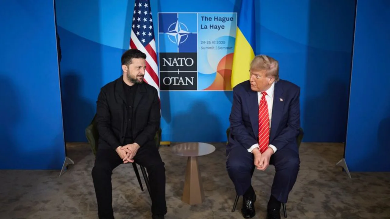Trump y Zelenski discuten sobre armas y la escalada de ataques rusos