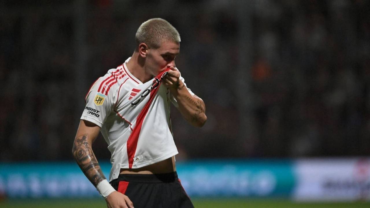 El desgarrador posteo de Mastantuono en las redes para despedirse de River: "Gracias por todo"