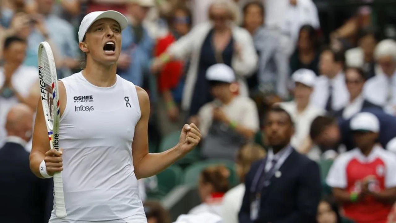 Swiatek gana a Collins y pasa a cuarta ronda de Wimbledon; vigente campeona Krejcikova cae eliminada