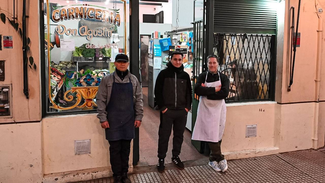La carnicería de Parque Chas que funciona desde 1955 y que es atendida por la tercera y cuarta generación