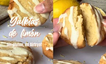Receta sin gluten y sin azúcar de galletitas de limón | Recetas de cocina