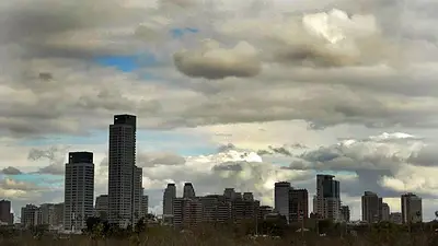 Buenos Aires con nubes Buenos Aires con nubes