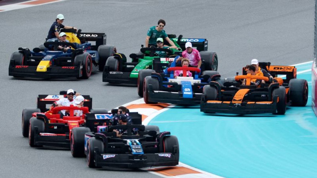 Los pilotos de F1 recibirán trofeos de Lego en el GP de Gran Bretaña