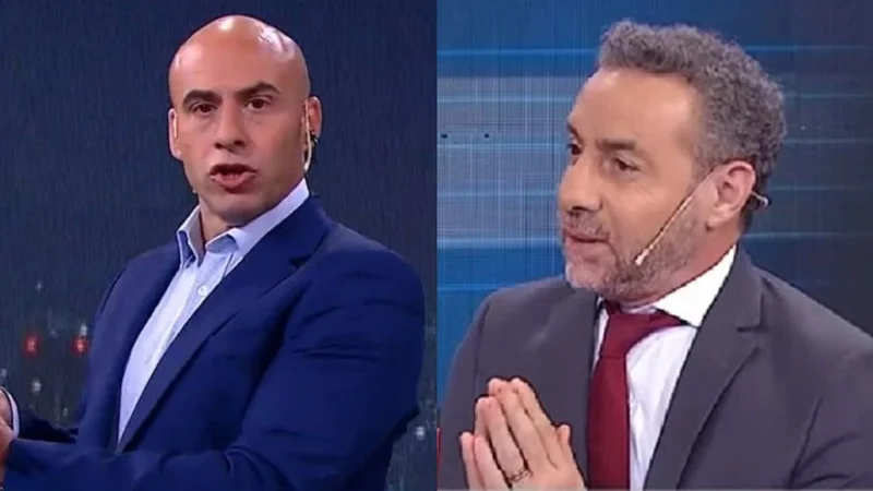Luis Majul y Esteban Trebucq