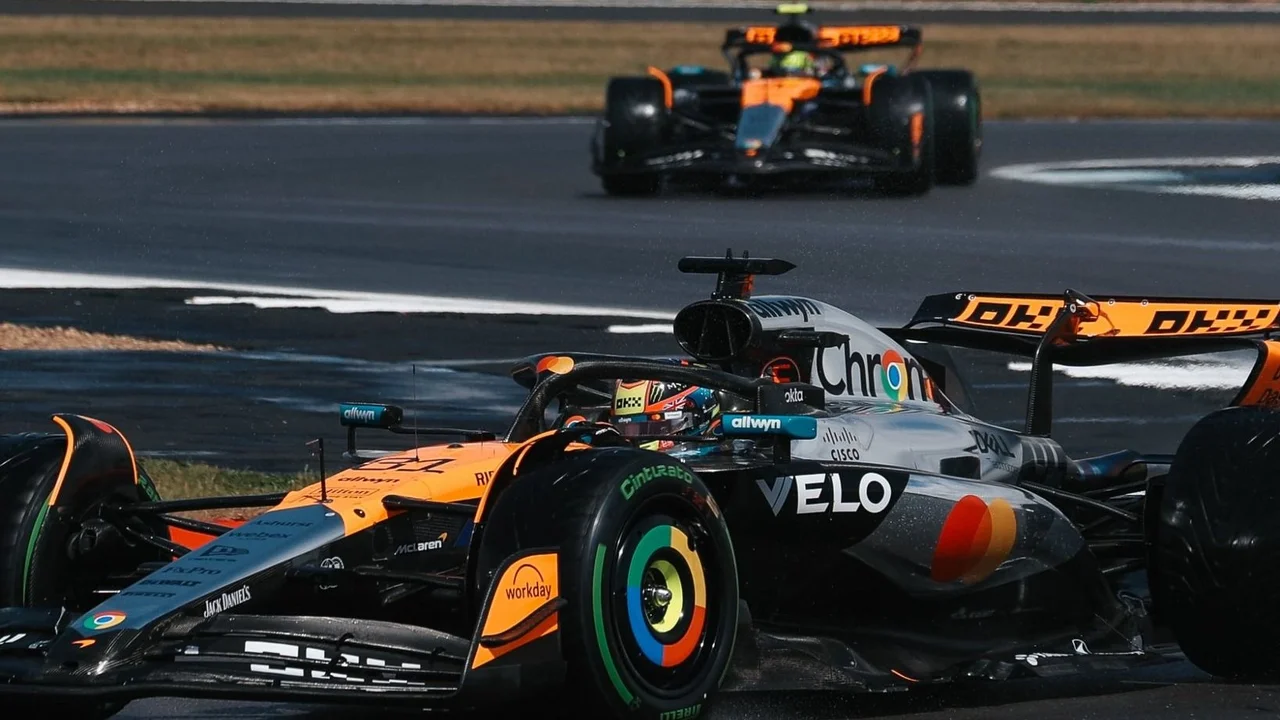 El MCL39 de McLaren.