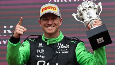 Nico Hülkenberg hizo historia en la Fórmula 1: la emocionante celebración y el divertido contratiempo de Sauber
