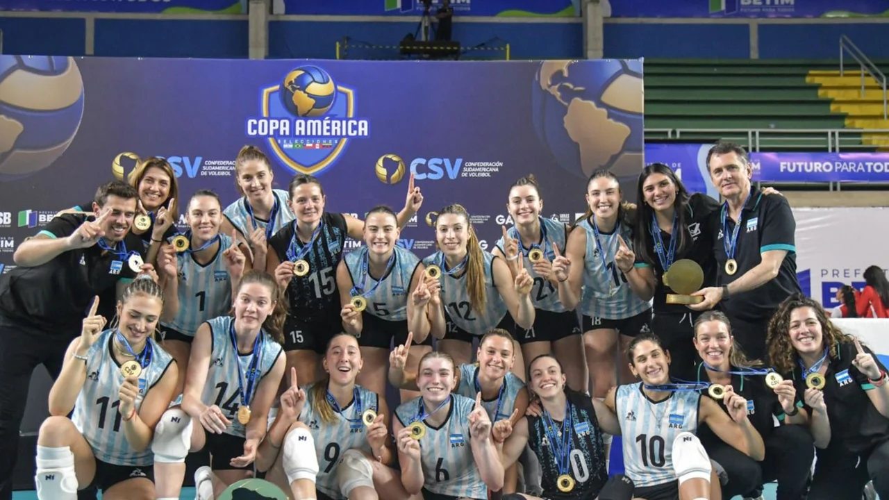 Orgullo total: Las Panteras ganaron la Copa América en Brasil 