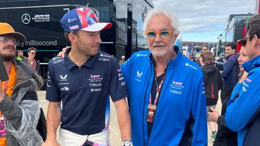 Eligió a Pierre Gasly: la actitud de Flavio Briatore tras el GP de Gran Bretaña