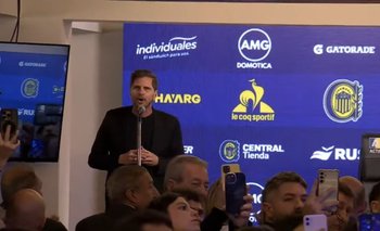 Sorpresa por la aparición de Vignolo en la presentación de Di María | Televisión 