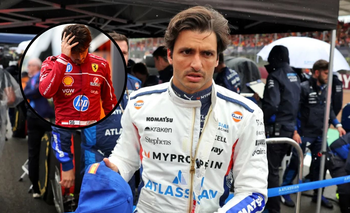 Sainz apuntó contra Leclerc por el choque en Silverstone: "Cansado" | Automovilismo