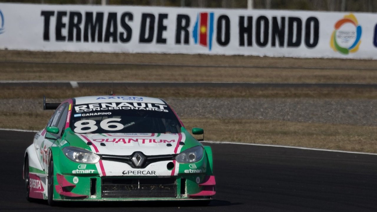 El Renault Fluence GT de Agustín Canapino.