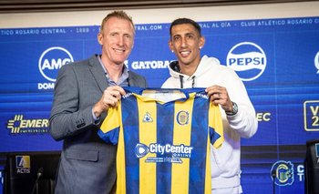 Di María se emocionó hasta las lágrimas en la presentación de Rosario Central | Fútbol argentino