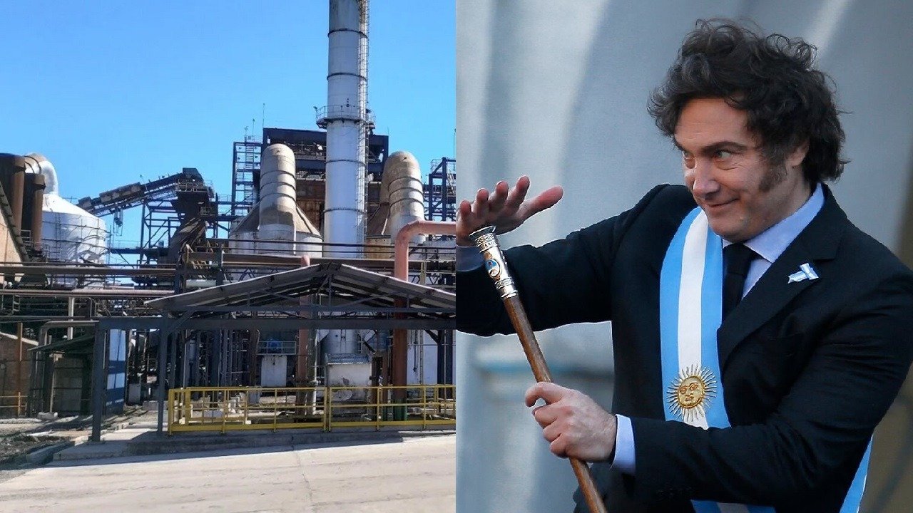 Fábrica y Javier Milei