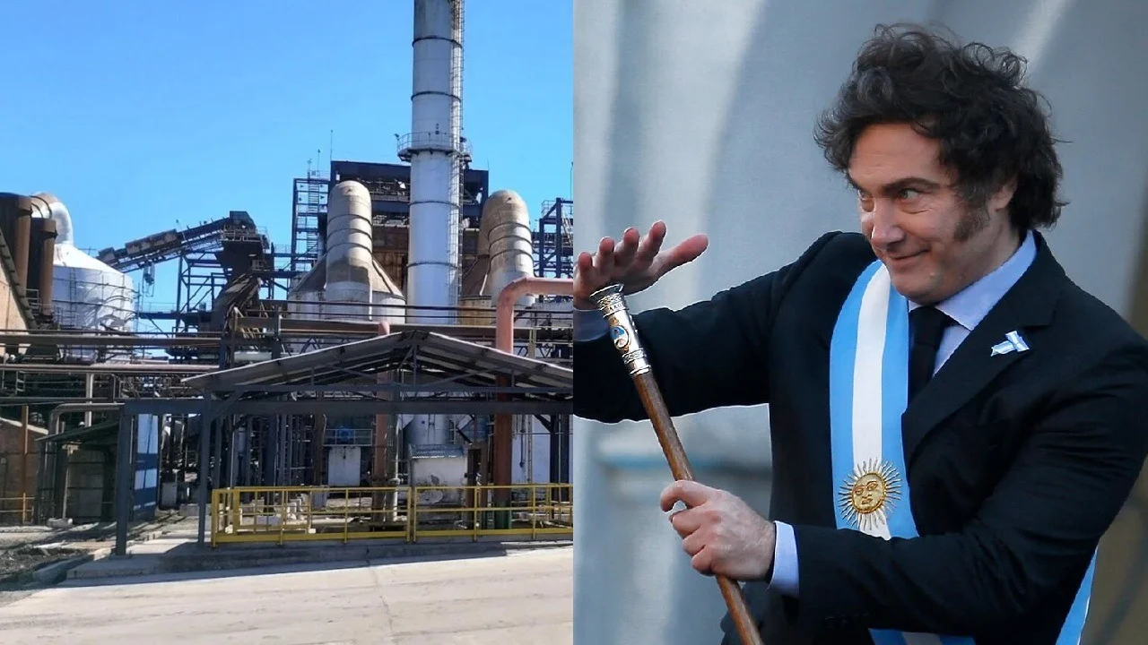 Fábrica y Javier Milei