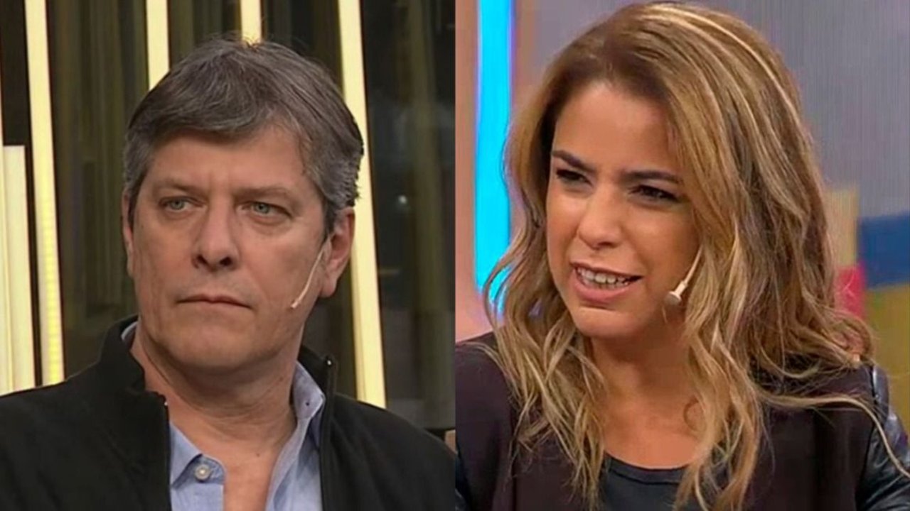 Mario Pergolini. Marina Calabró.