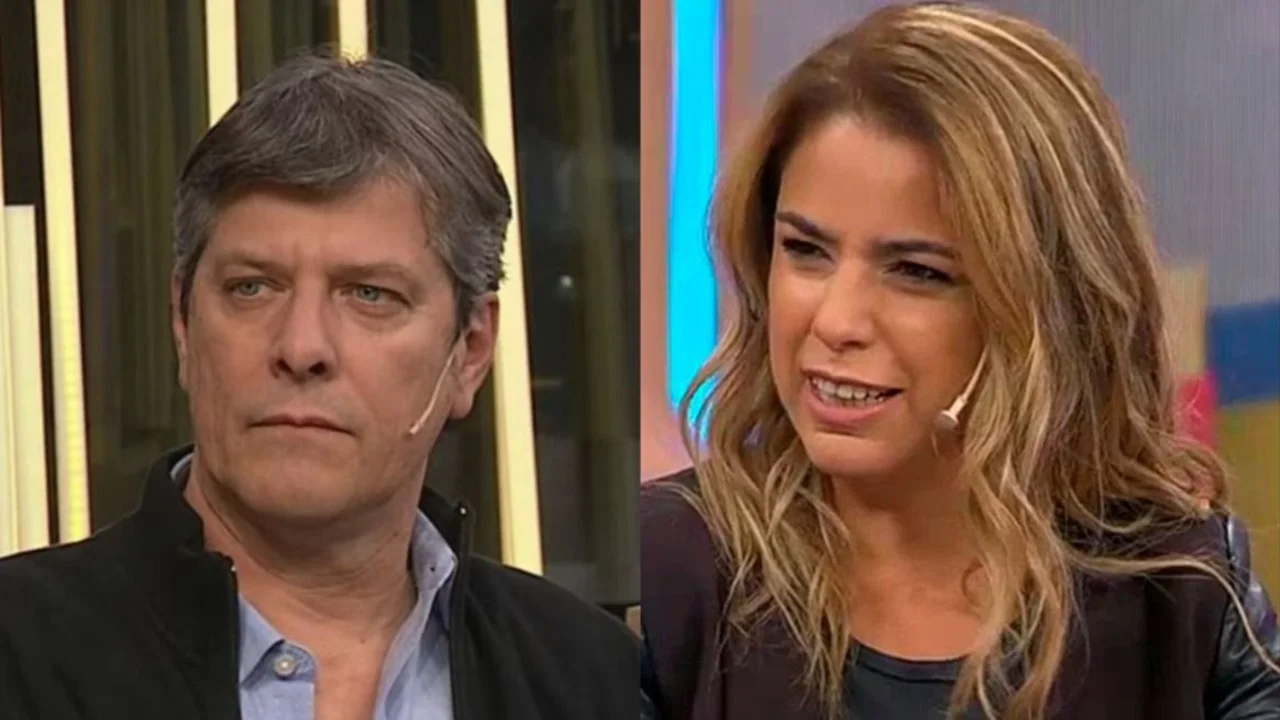 Mario Pergolini. Marina Calabró.