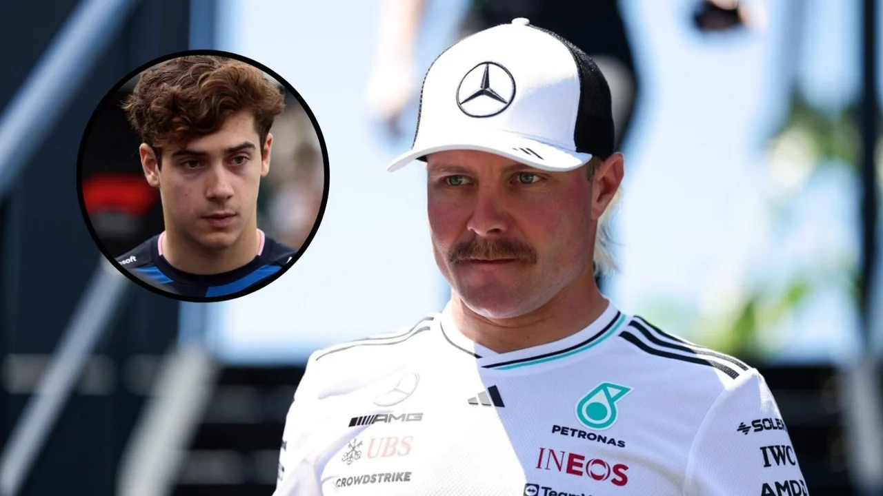 Franco Colapinto y Valtteri Bottas
