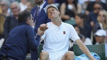 Sinner tomó una sorpresiva decisión que alarmó a Wimbledon sobre su partido de cuartos de final