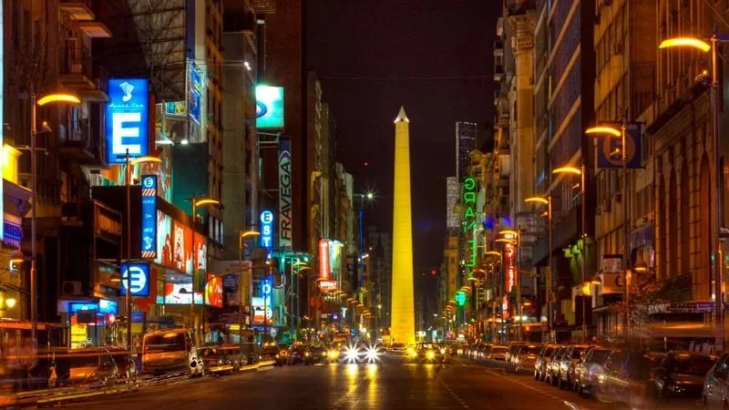 Avenida Corrientes.