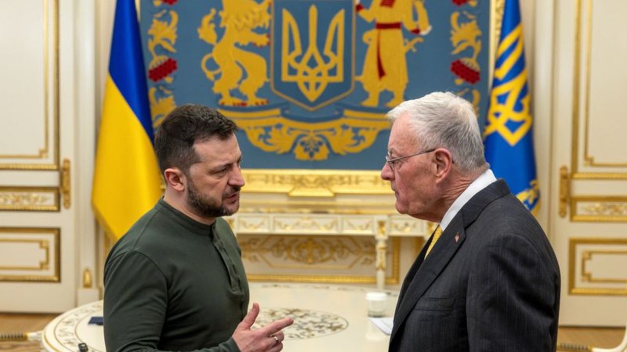 El presidente ucraniano Zelenski se reunirá en Roma con el enviado estadounidense Kellogg